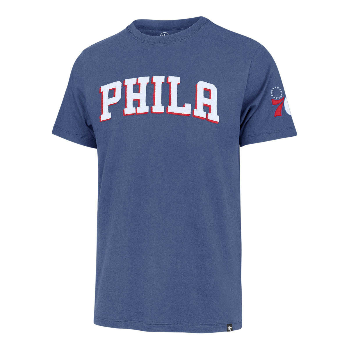 PHILADELPHIA 76ERS FRANKLIN '47 FIELDHOUSE TEE