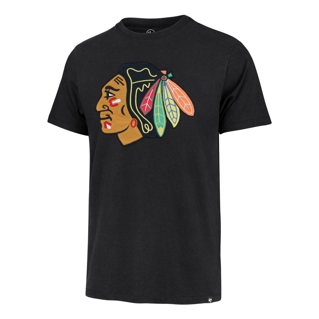 CHICAGO BLACKHAWKS '47 FRANKLIN KNOCKOUT FIELDHOUSE TEE