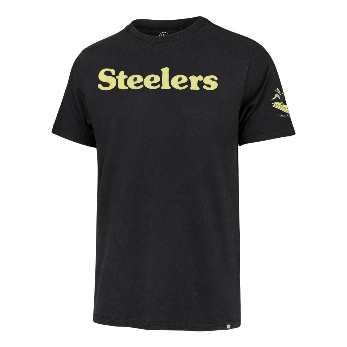 PITTSBURGH STEELERS HISTORIC '47 FRANKLIN FIELDHOUSE TEE