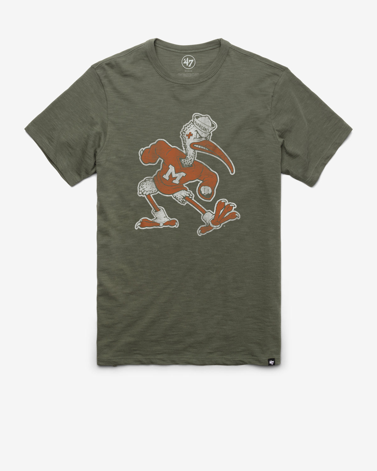 MIAMI HURRICANES VINTAGE GRIT '47 SCRUM TEE