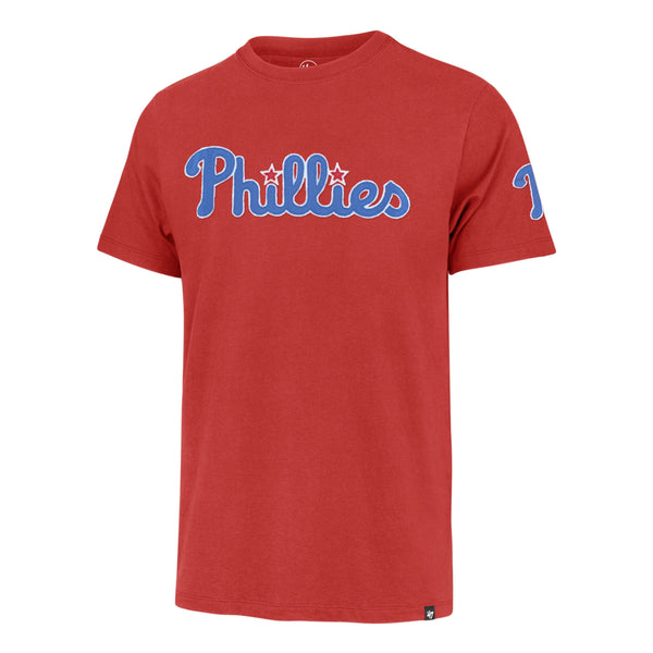 Philadelphia Phillies Phil and Phillis Maroon Premier Franklin tee