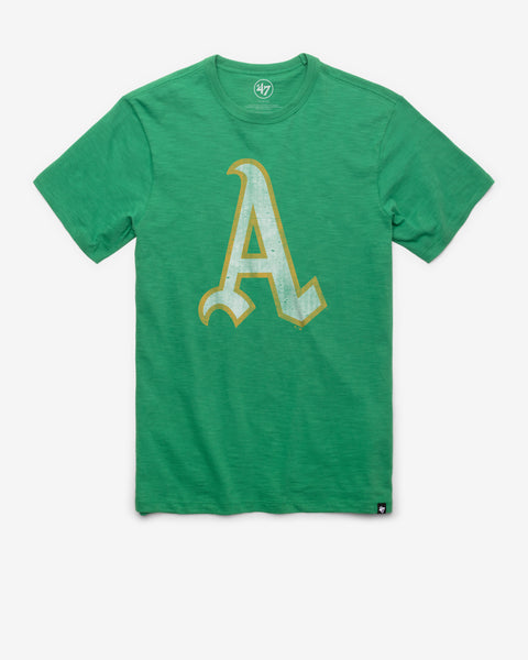 OAKLAND ATHLETICS COOPERSTOWN GRIT '47 SCRUM TEE
