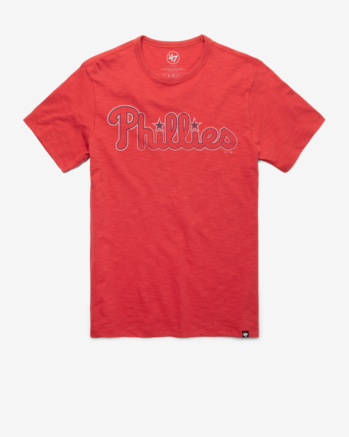 PHILADELPHIA PHILLIES GRIT WORDMARK '47 SCRUM TEE