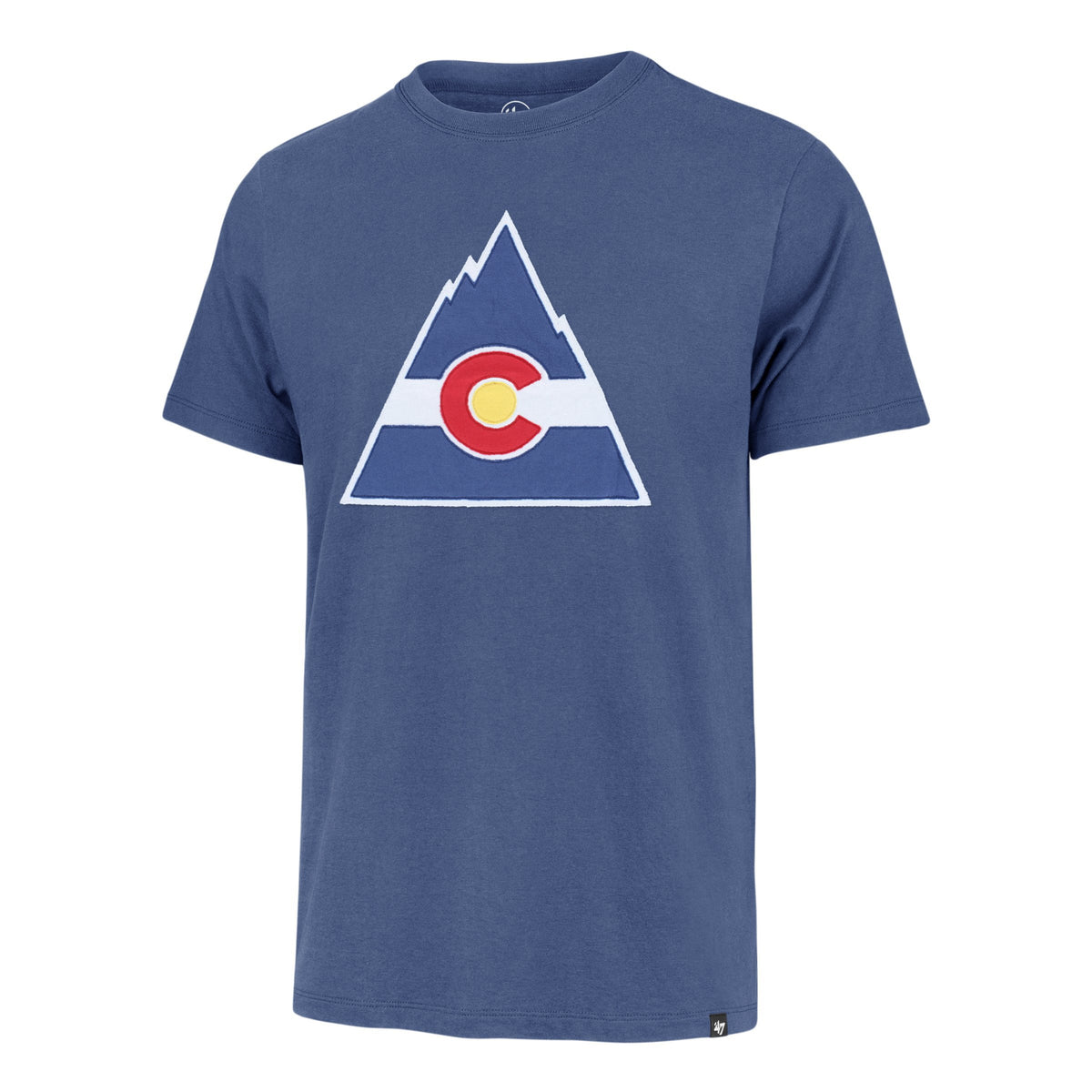 COLORADO ROCKIES VINTAGE FRANKLIN KNOCKOUT '47 FIELDHOUSE TEE