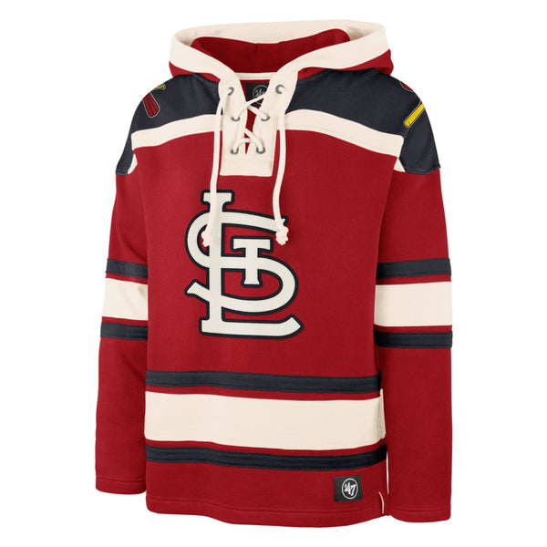 Levelwear Men's St. Louis Cardinals Red Shift Core Full Front Hoodie