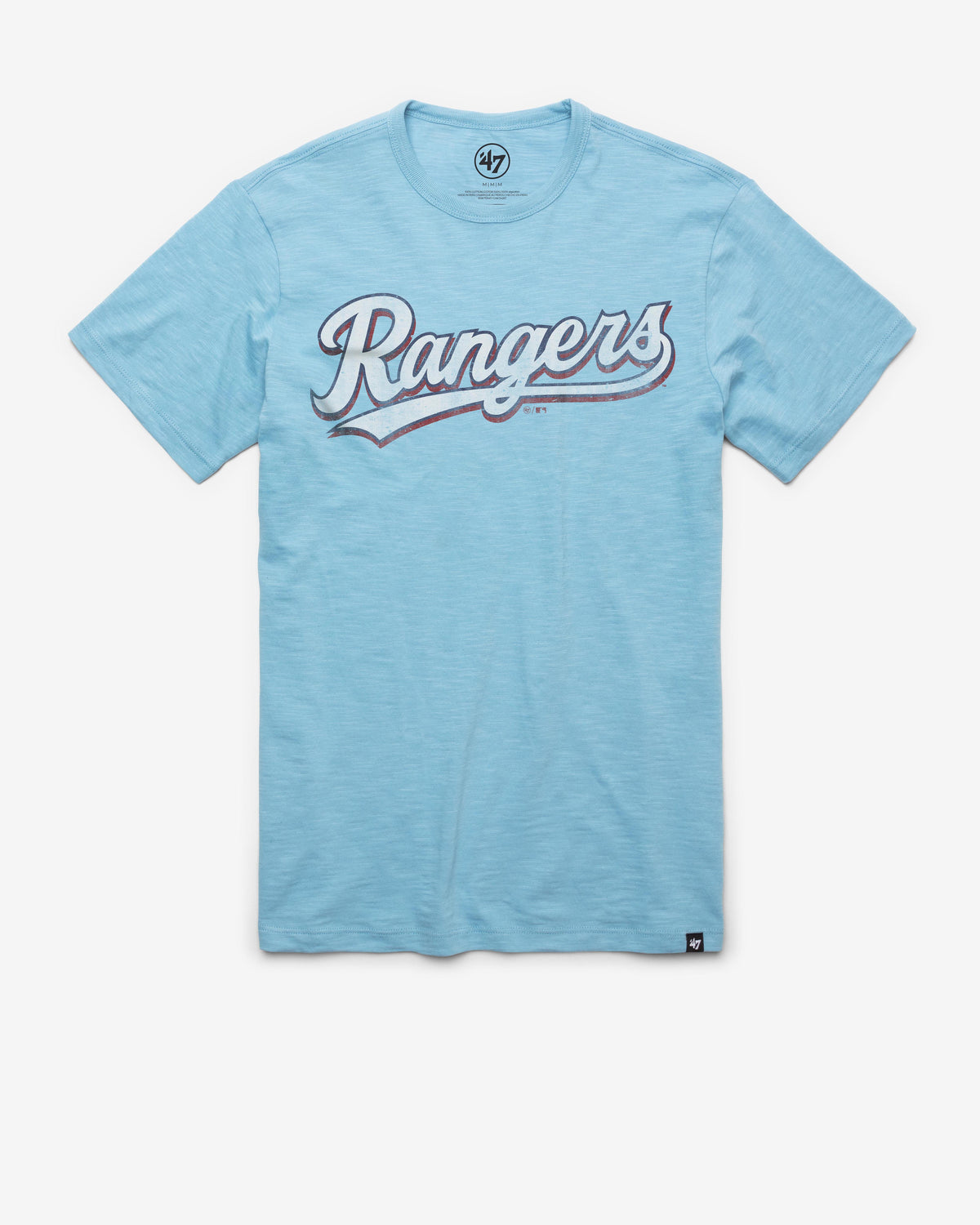 TEXAS RANGERS GRIT WORDMARK '47 SCRUM TEE