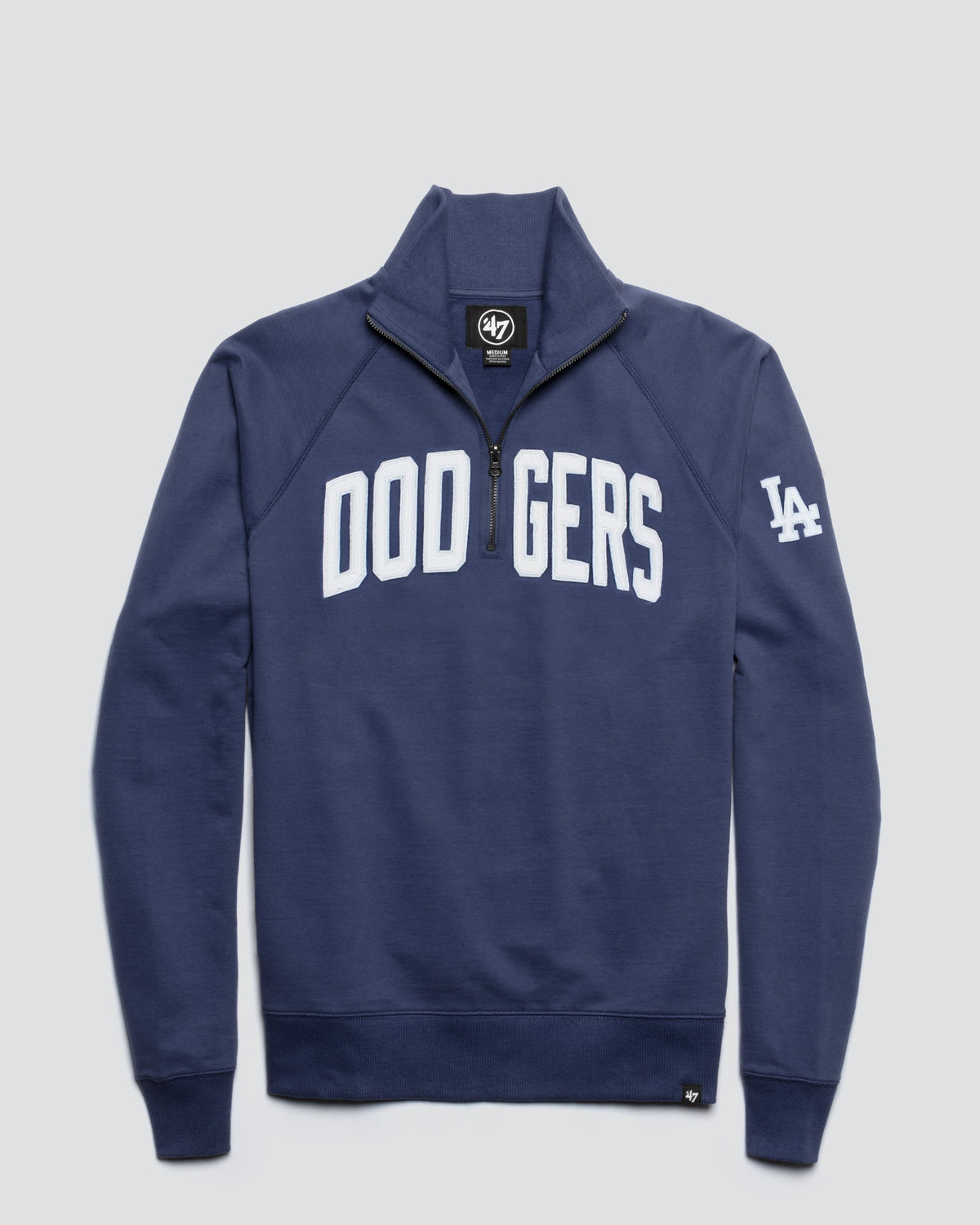 LOS ANGELES DODGERS BANKS '47 HARRIS SCRIMMAGE 1/4 ZIP