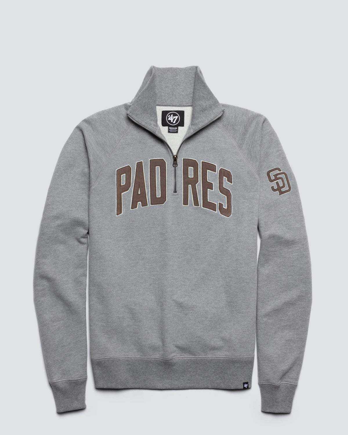 SAN DIEGO PADRES BANKS '47 HARRIS SCRIMMAGE 1/4 ZIP