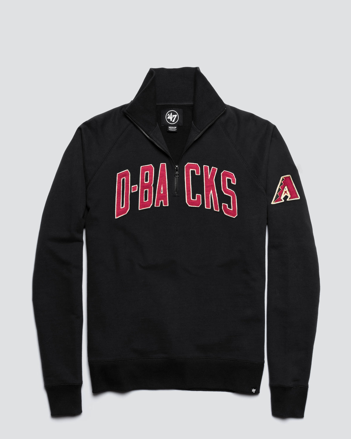 ARIZONA DIAMONDBACKS BANKS '47 HARRIS SCRIMMAGE 1/4 ZIP