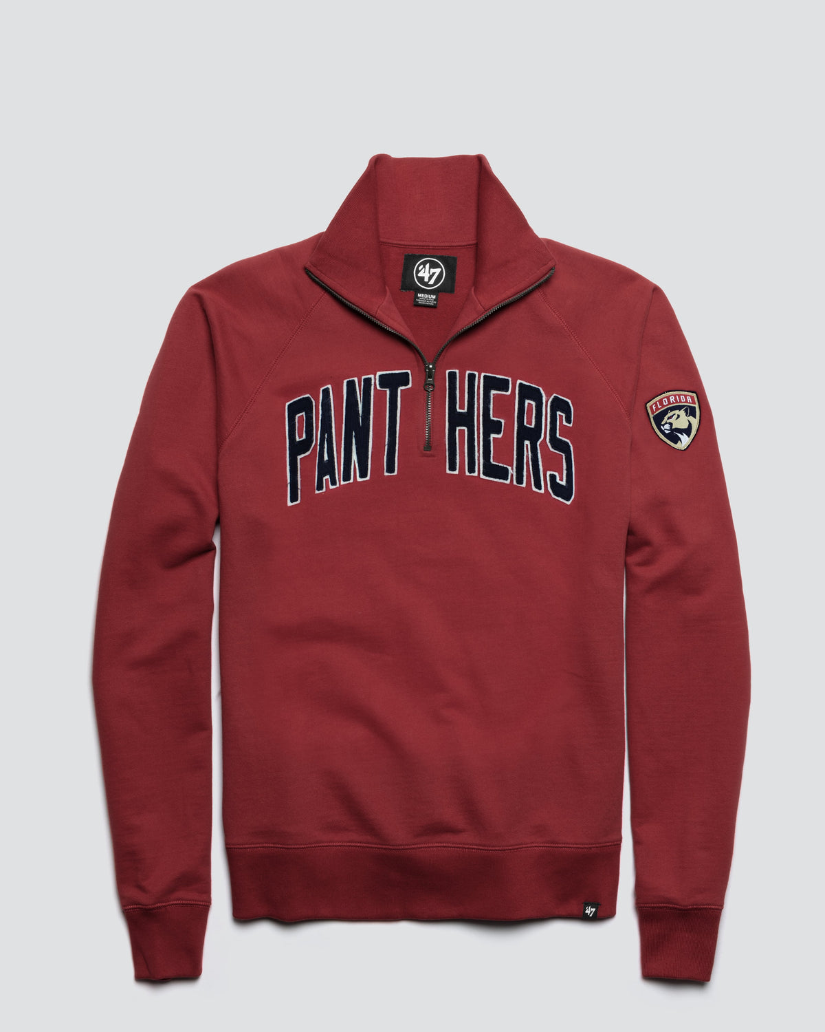 FLORIDA PANTHERS BANKS '47 HARRIS SCRIMMAGE 1/4 ZIP