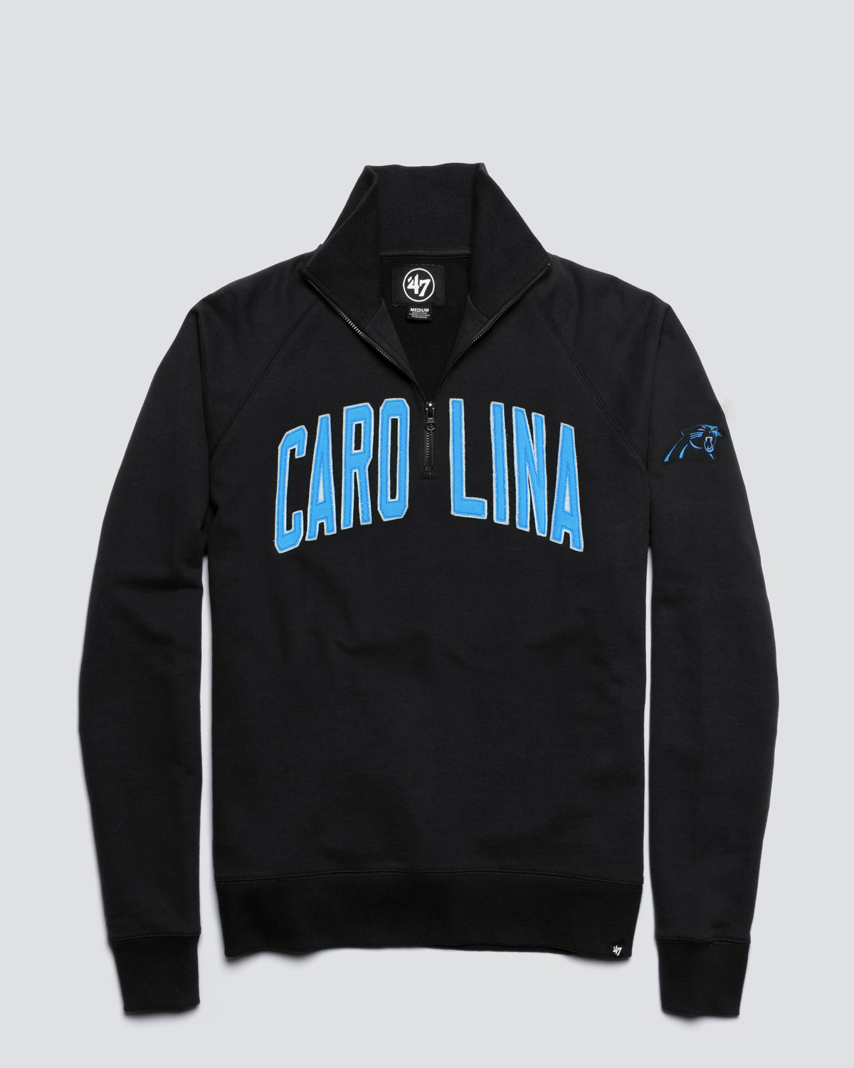 CAROLINA PANTHERS BANKS '47 HARRIS SCRIMMAGE 1/4 ZIP