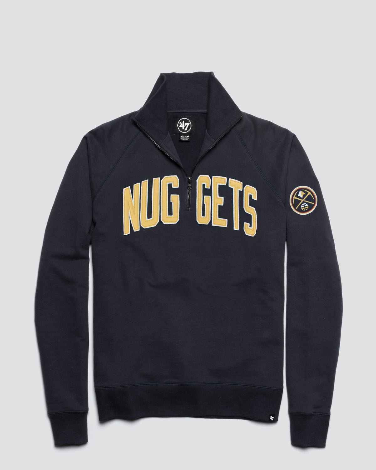 DENVER NUGGETS BANKS '47 HARRIS SCRIMMAGE 1/4 ZIP