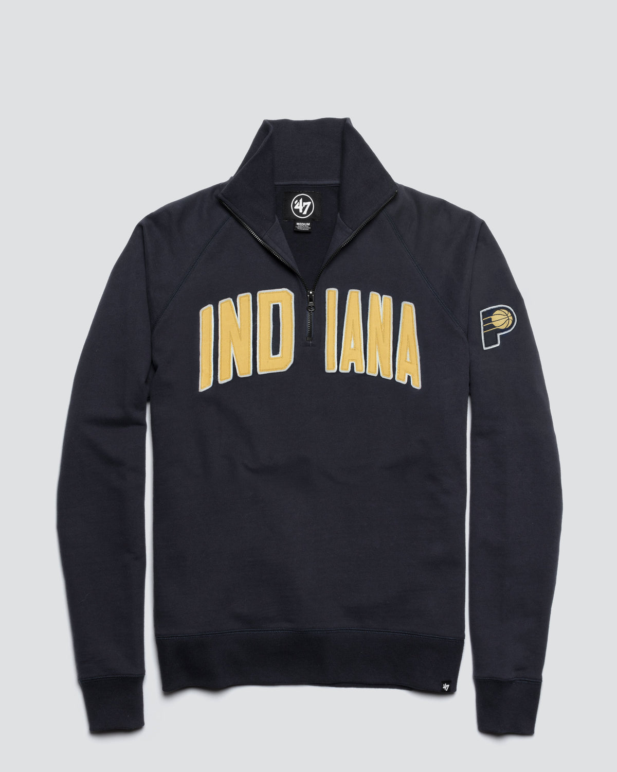 INDIANA PACERS BANKS '47 HARRIS SCRIMMAGE 1/4 ZIP