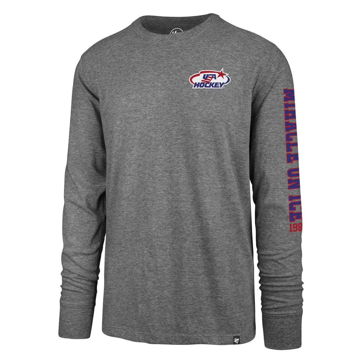 USA HOCKEY MIRACLE ON ICE '47 SUPER RIVAL LONG SLEEVE TEE