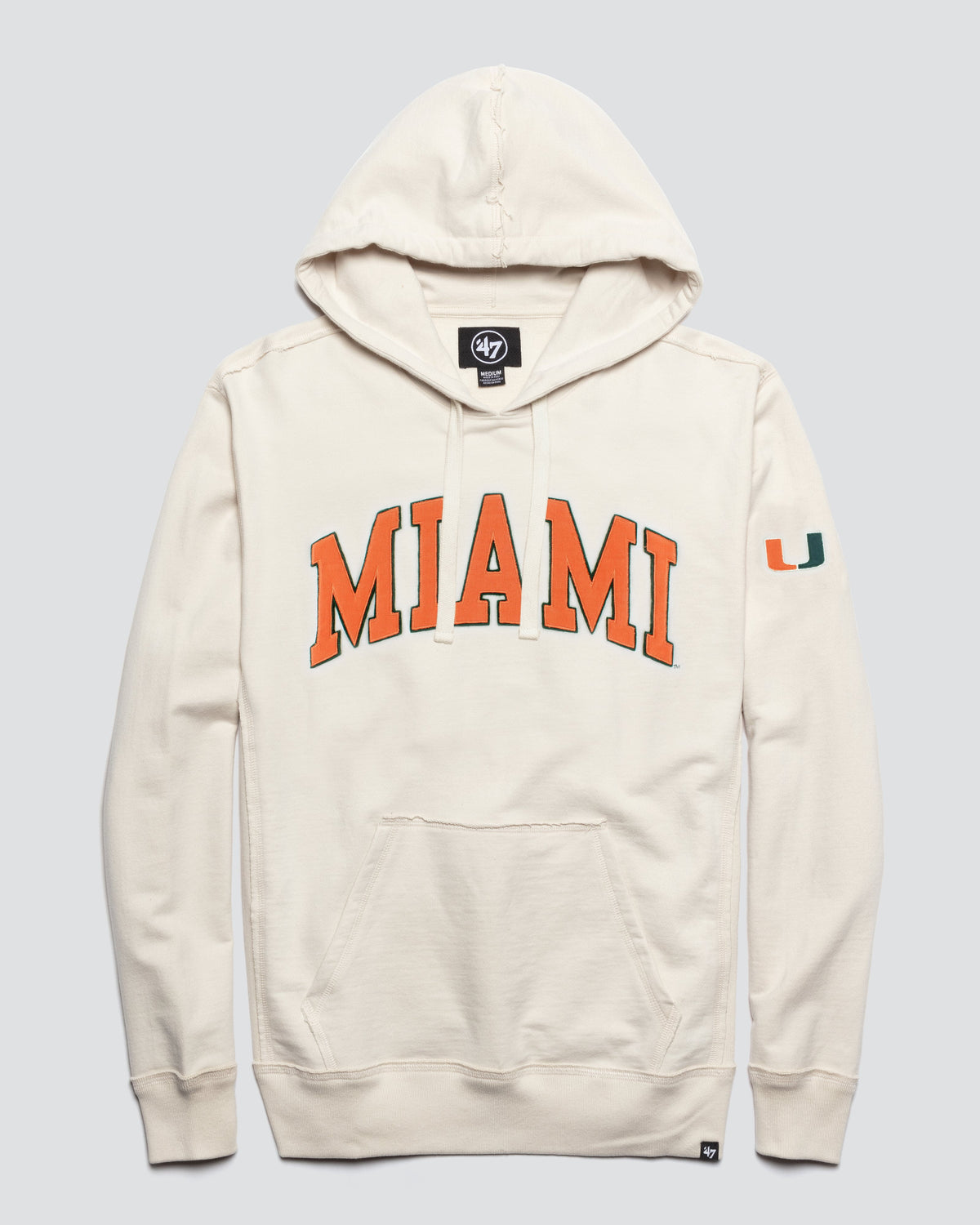 MIAMI HURRICANES RELIC '47 HARRIS SCRIMMAGE HOOD