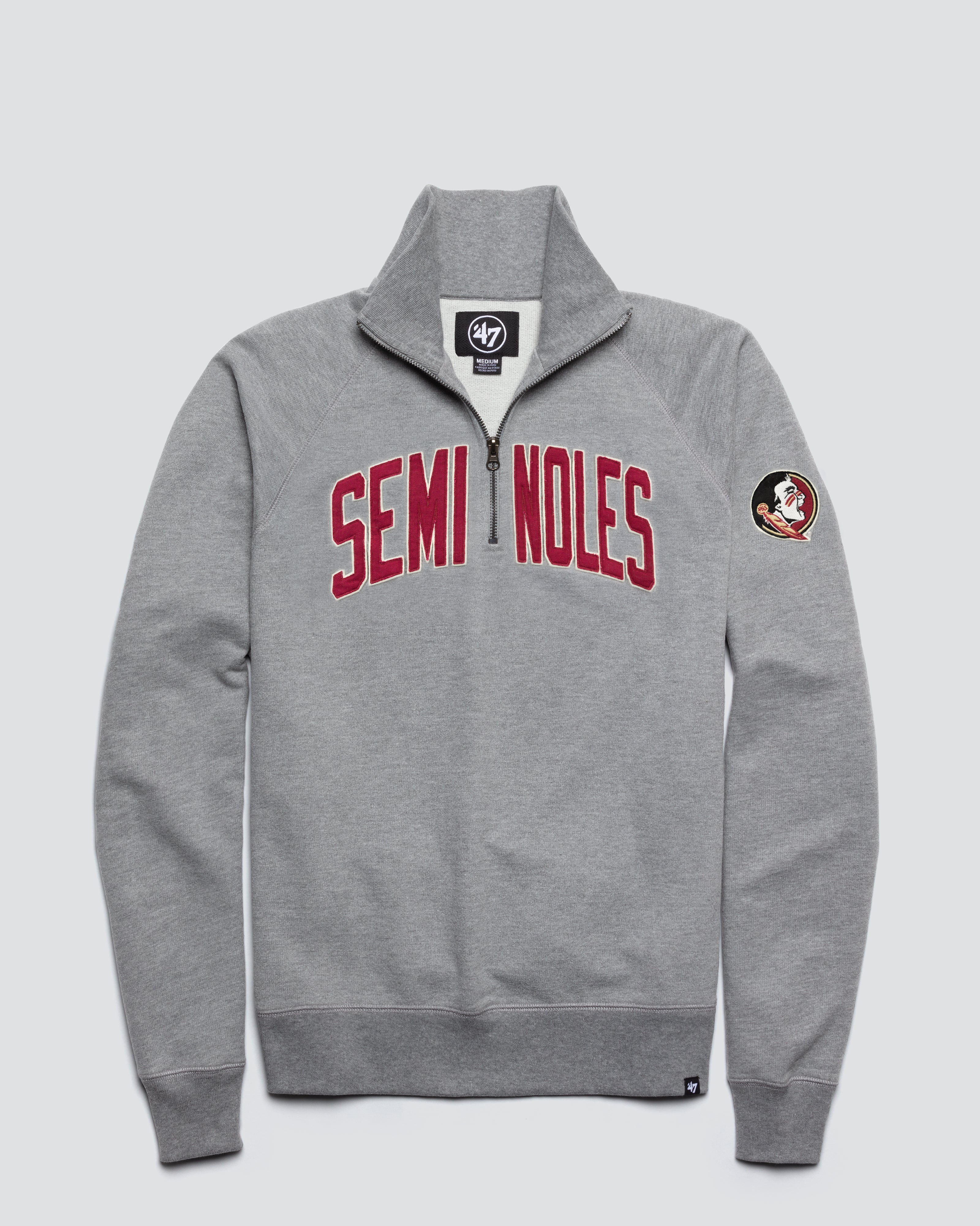 FLORIDA STATE SEMINOLES BANKS '47 HARRIS SCRIMMAGE 1/4 ZIP