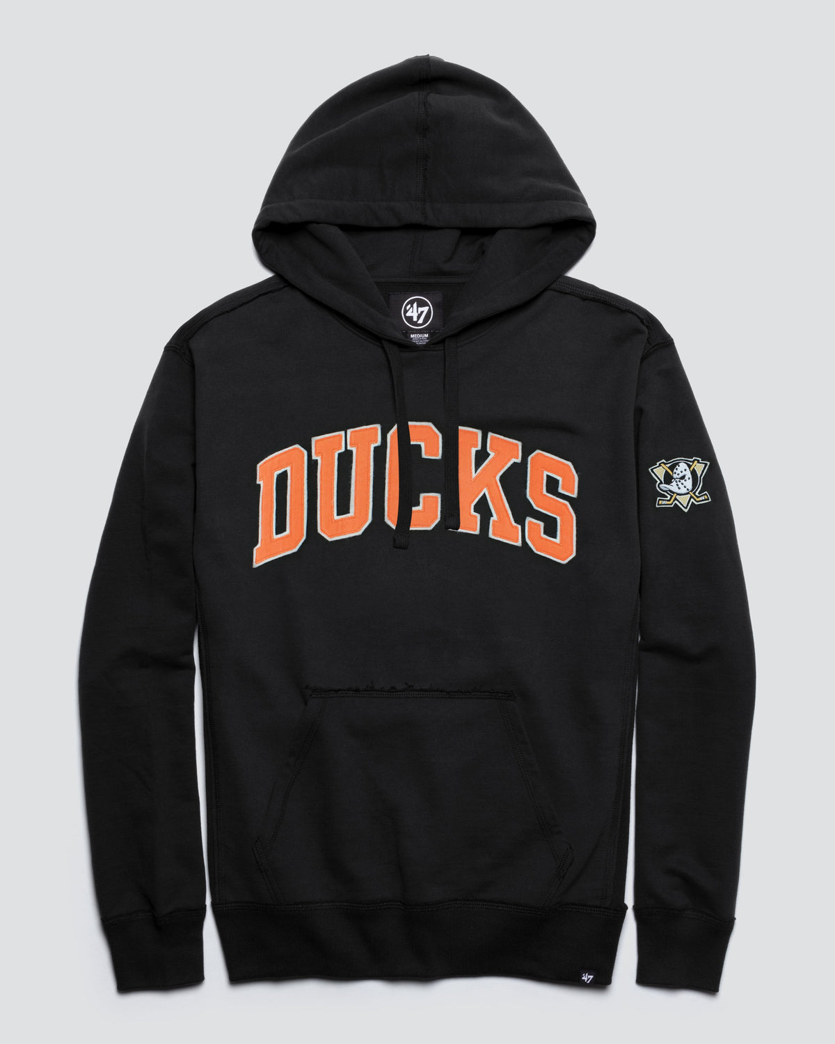 ANAHEIM DUCKS RELIC '47 HARRIS SCRIMMAGE HOOD