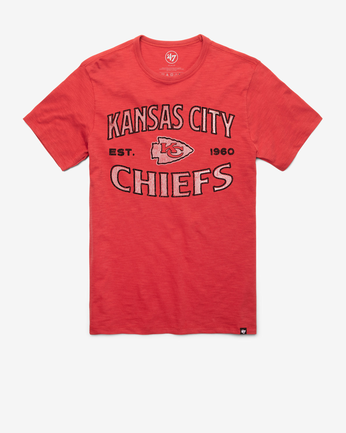 KANSAS CITY CHIEFS OFFSETTER '47 SCRUM TEE