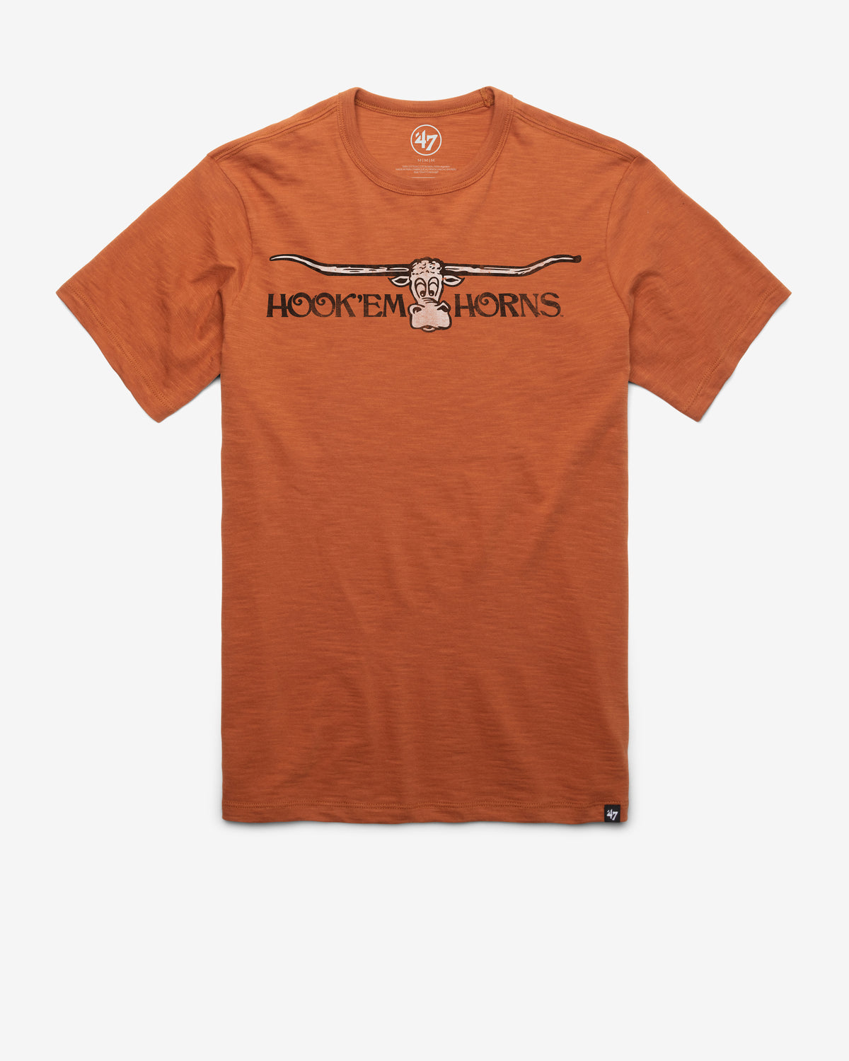 TEXAS LONGHORNS VINTAGE GRIT WORDMARK '47 SCRUM TEE