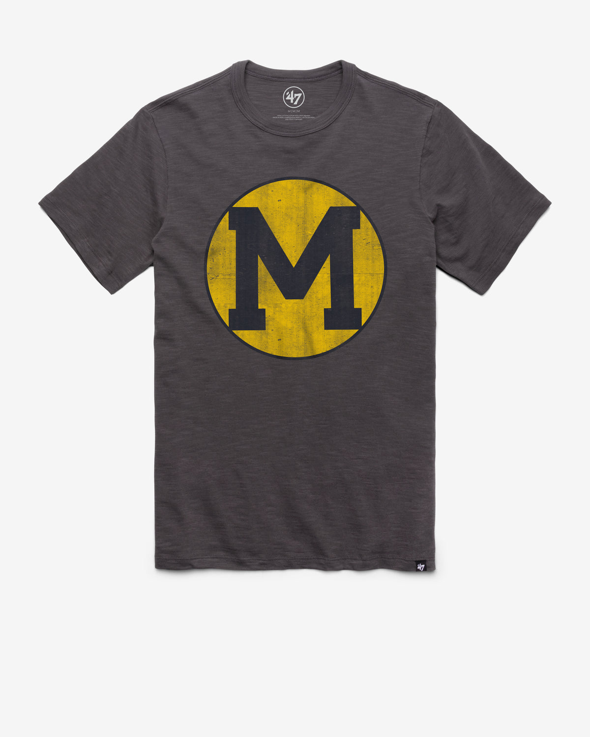 MICHIGAN WOLVERINES VINTAGE '47 GRIT SCRUM TEE