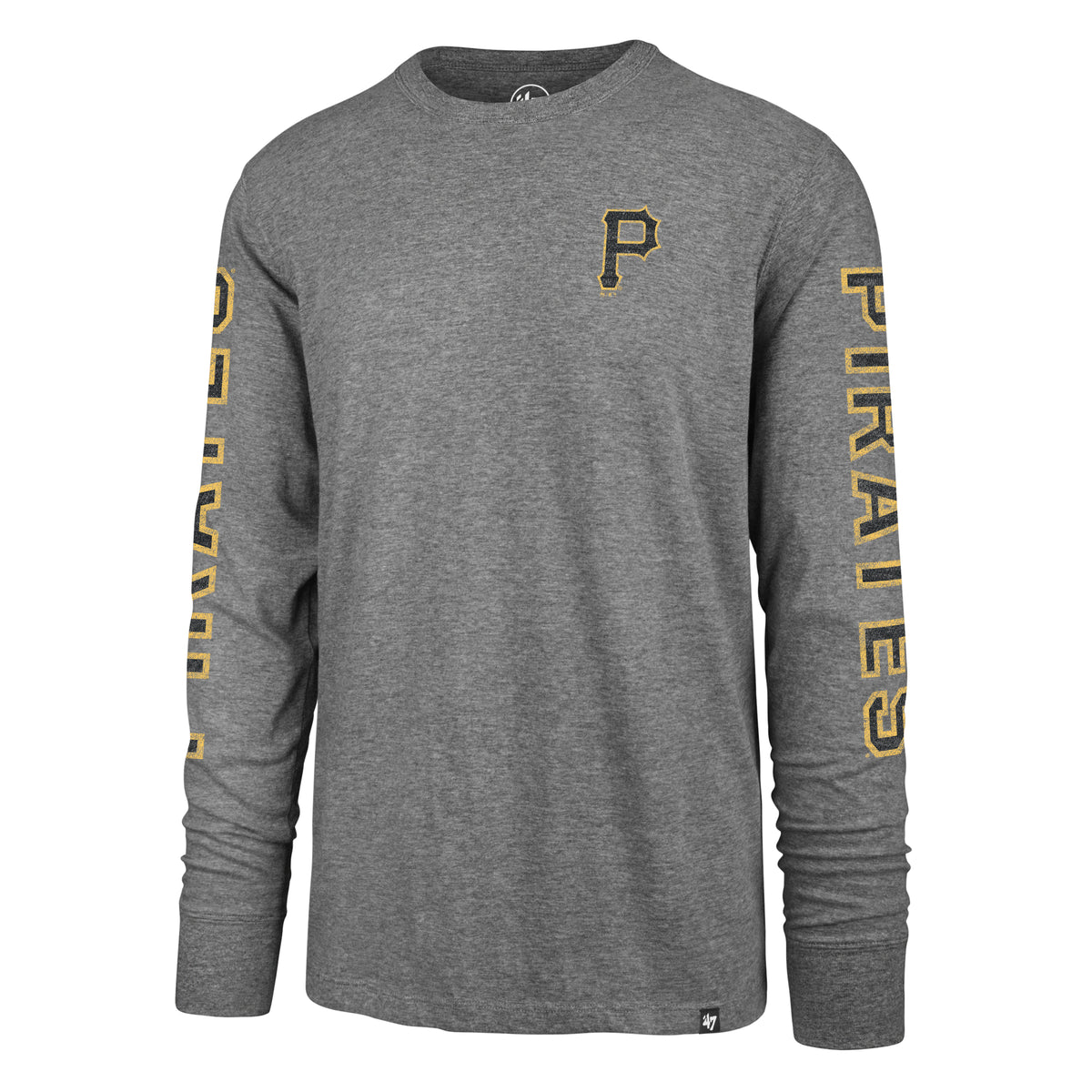PITTSBURGH PIRATES TRIPLE THREAT '47 FRANKLIN LS TEE