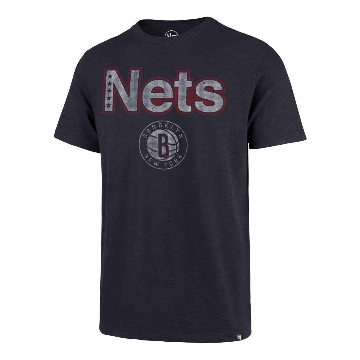 BROOKLYN NETS 22 NBA CITY EDITION PREGAME '47 SCRUM TEE