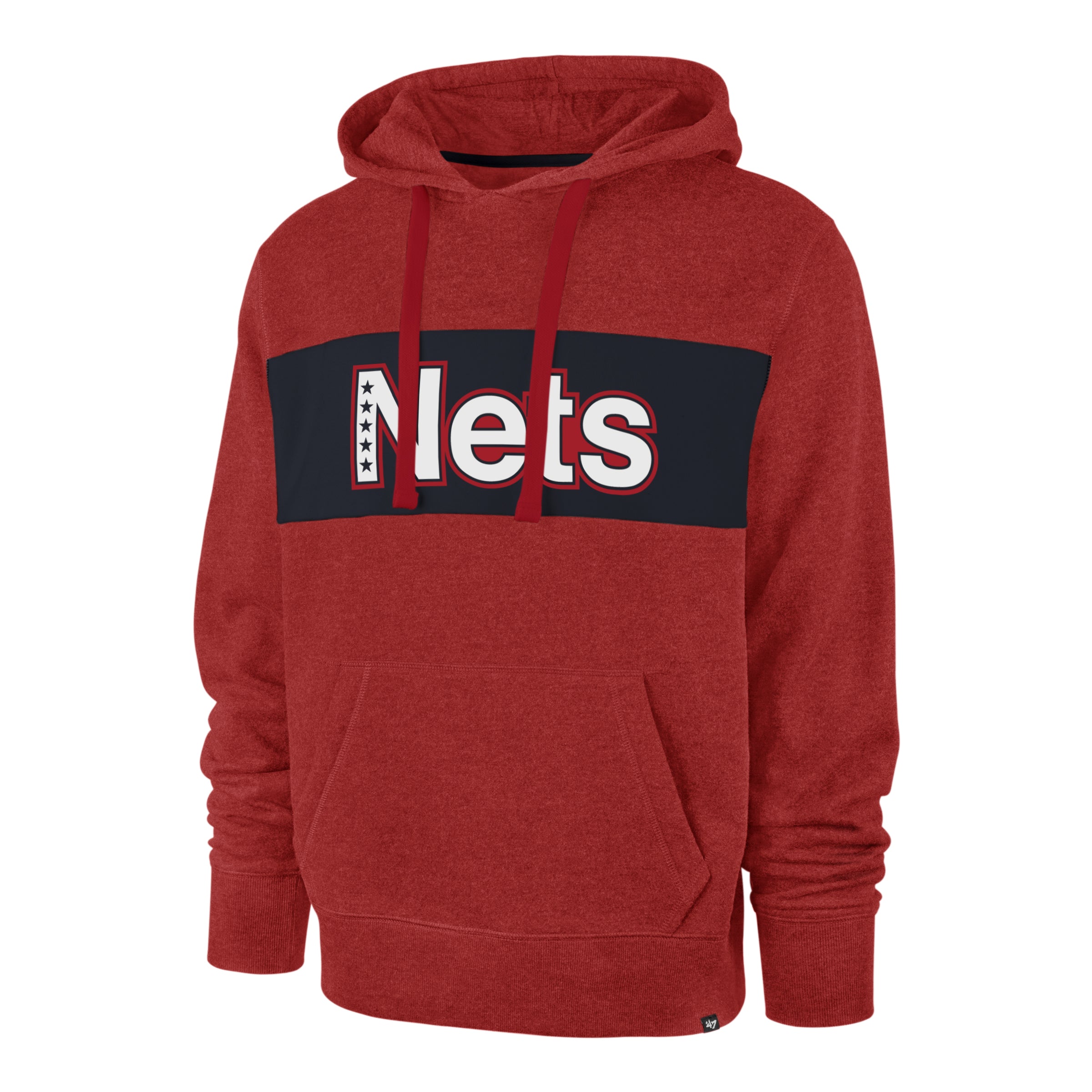BROOKLYN NETS 22 NBA CITY EDITION WORDMARK '47 CHEST PASS HOOD