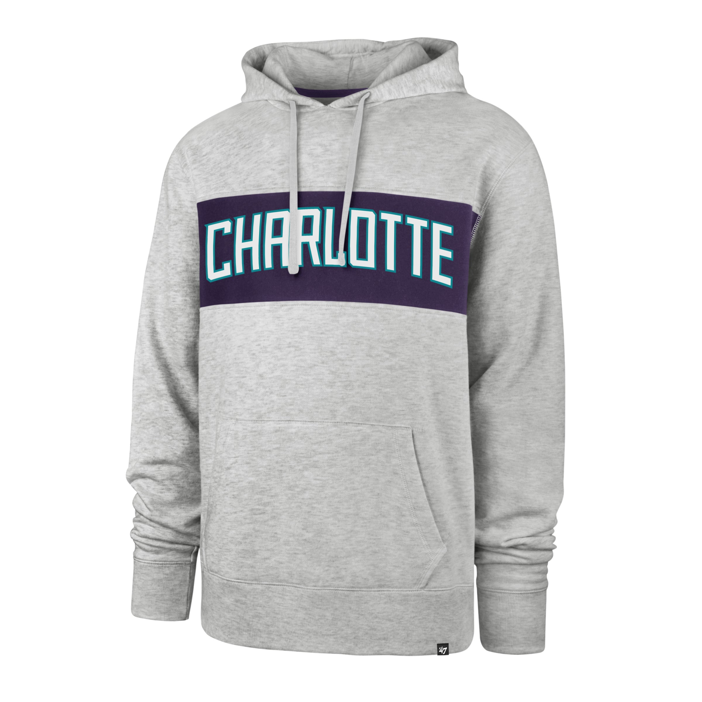 CHARLOTTE HORNETS 22 NBA CITY EDITION WORDMARK '47 CHEST PASS HOOD