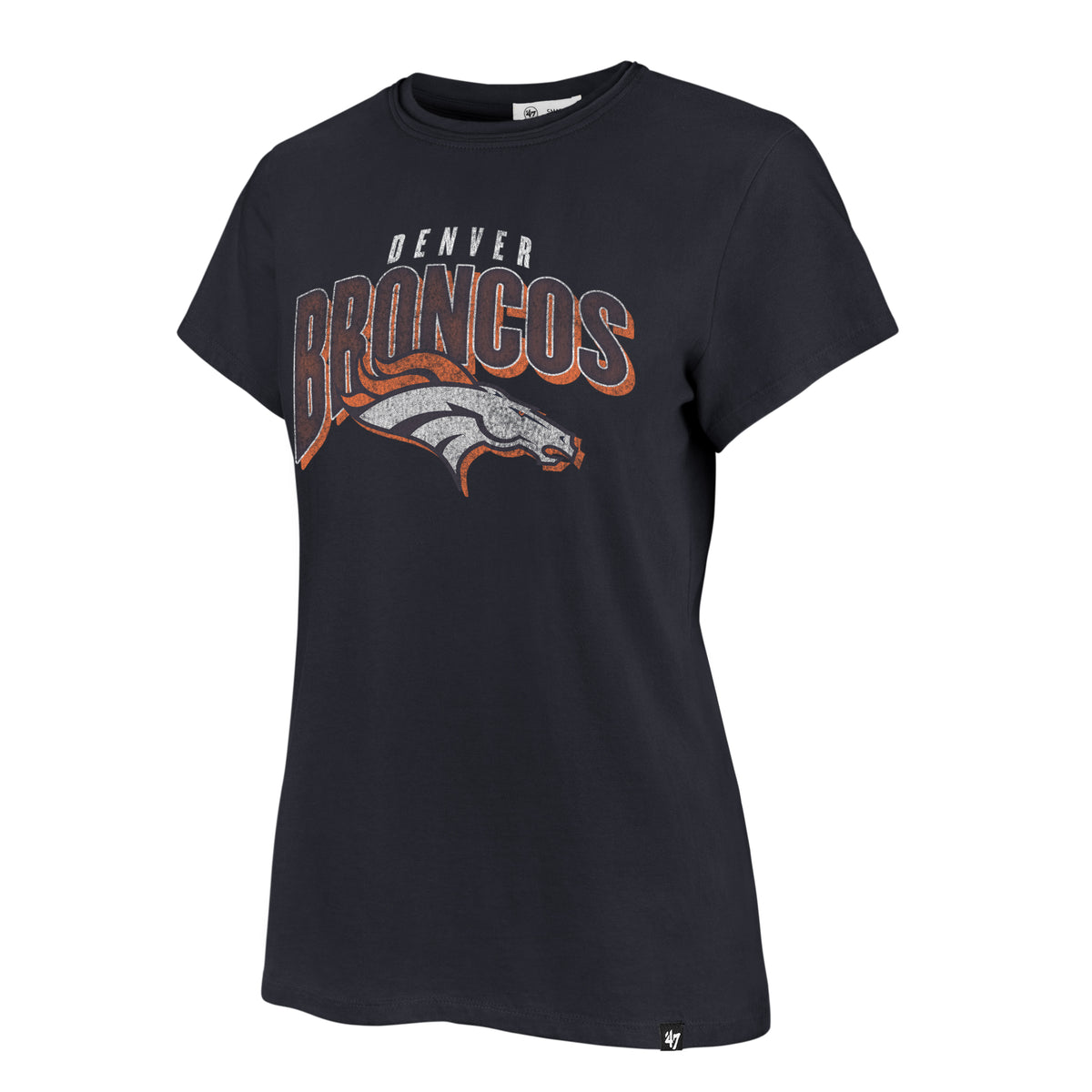 DENVER BRONCOS TREASURE '47 FRANKIE TEE WOMENS