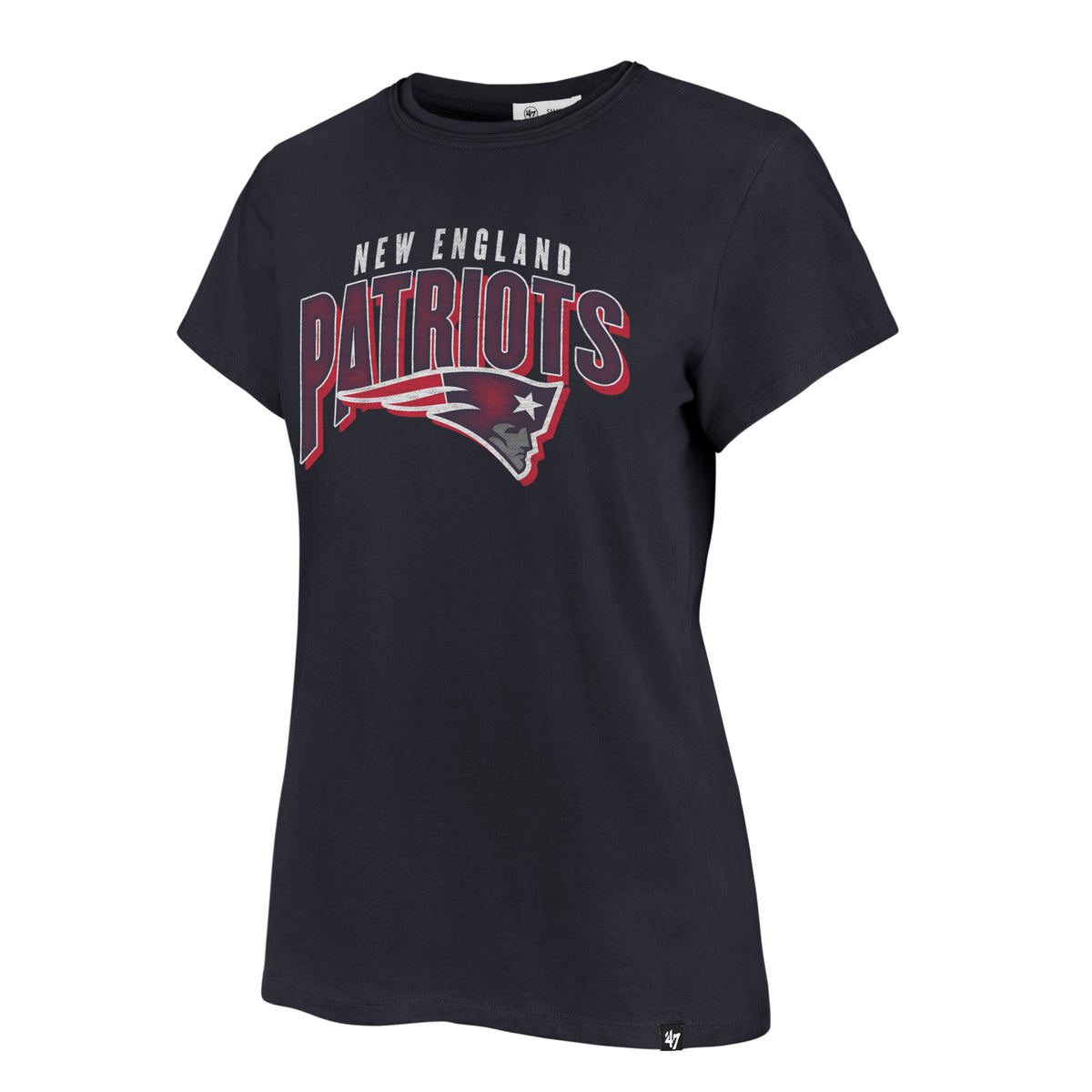 NEW ENGLAND PATRIOTS TREASURE '47 FRANKIE TEE WOMENS