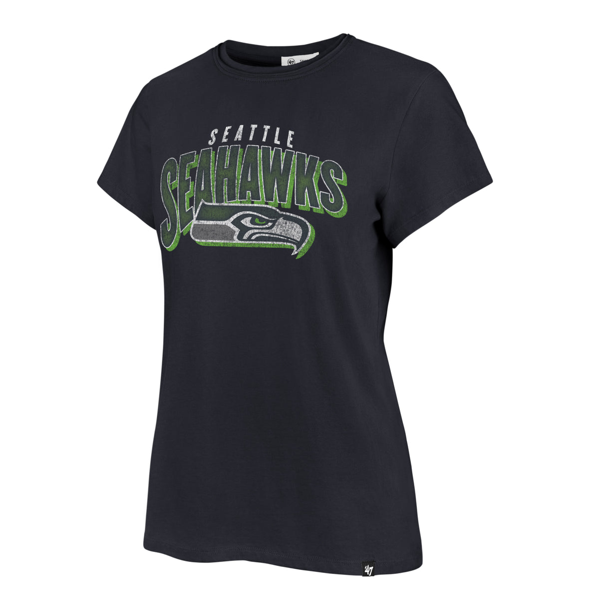 SEATTLE SEAHAWKS TREASURE '47 FRANKIE TEE WOMENS