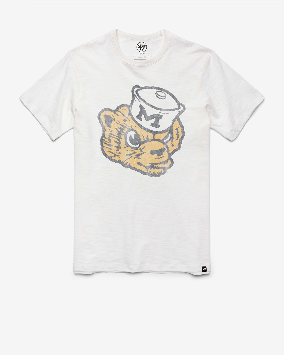 MICHIGAN WOLVERINES VINTAGE GRIT '47 SCRUM TEE
