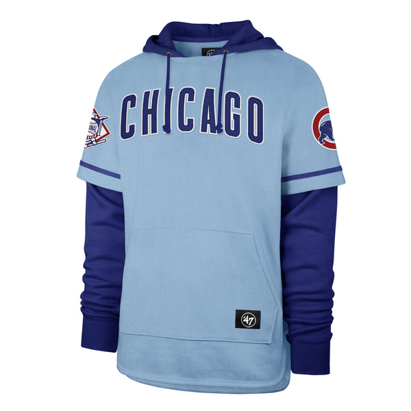 47 Chicago Blackhawks Cream Vintage Superior Lacer Hooded Sweatshirt Medium
