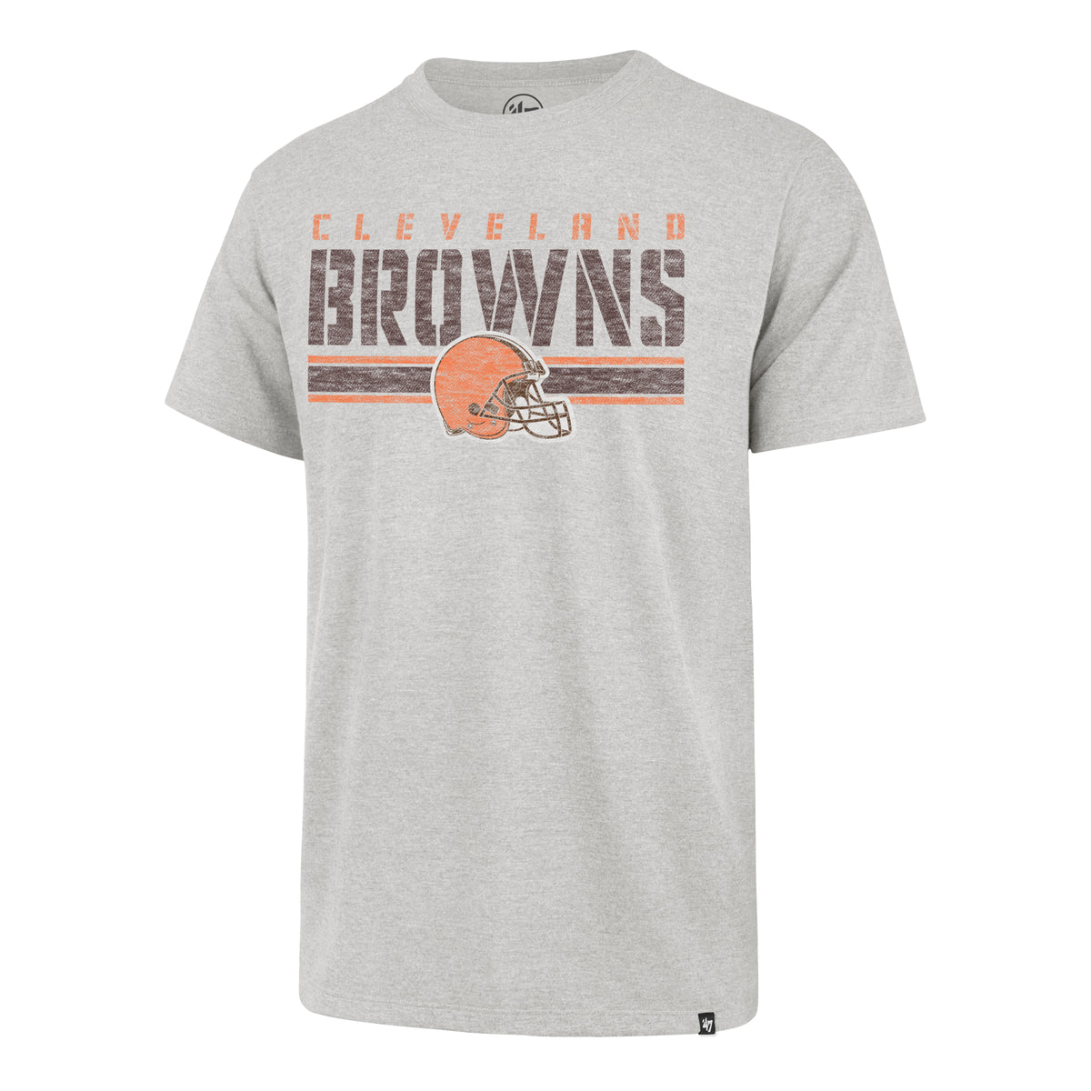 CLEVELAND BROWNS STRIPE THRU '47 FRANKLIN TEE