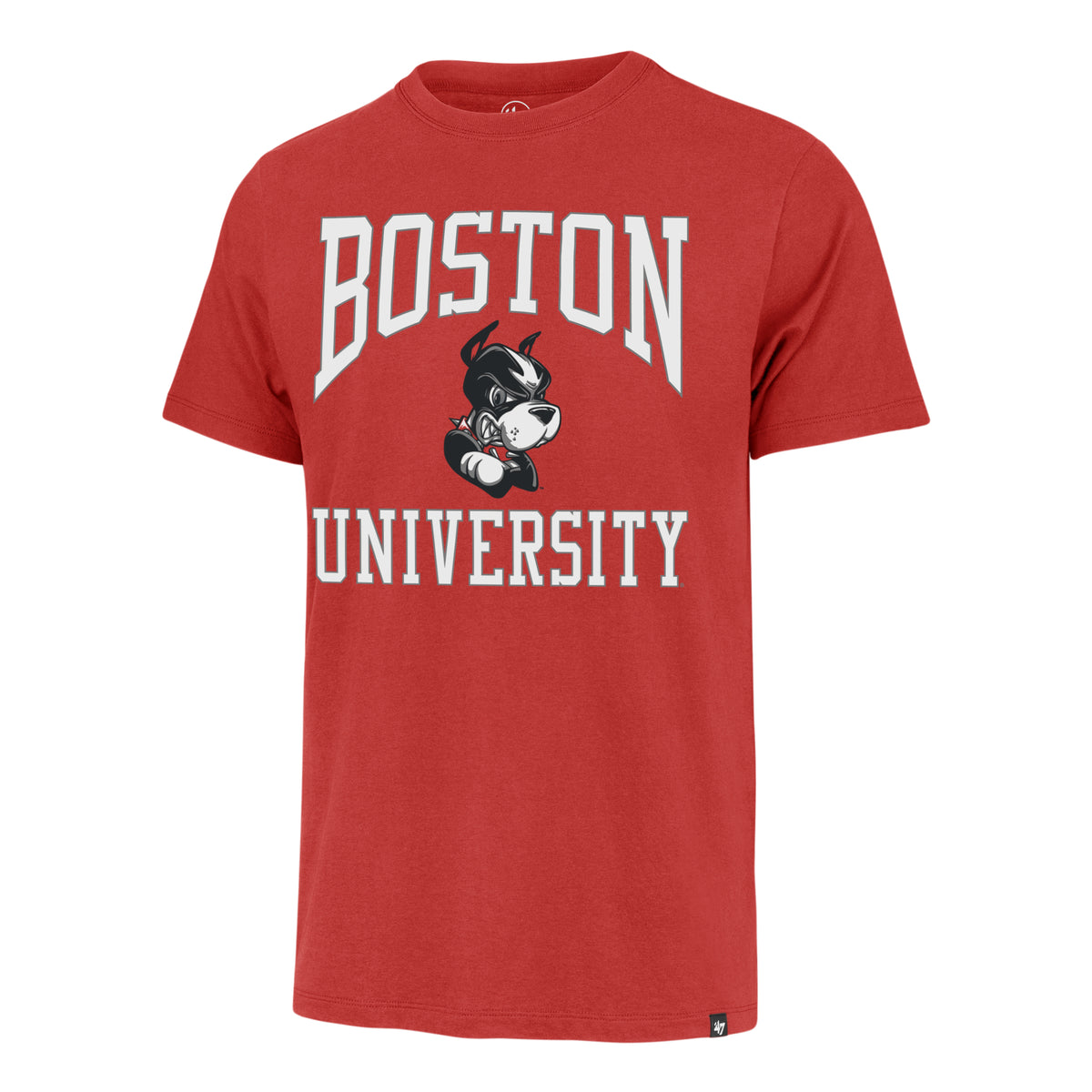 BOSTON UNIVERSITY TERRIERS BIG UPS '47 FRANKLIN TEE