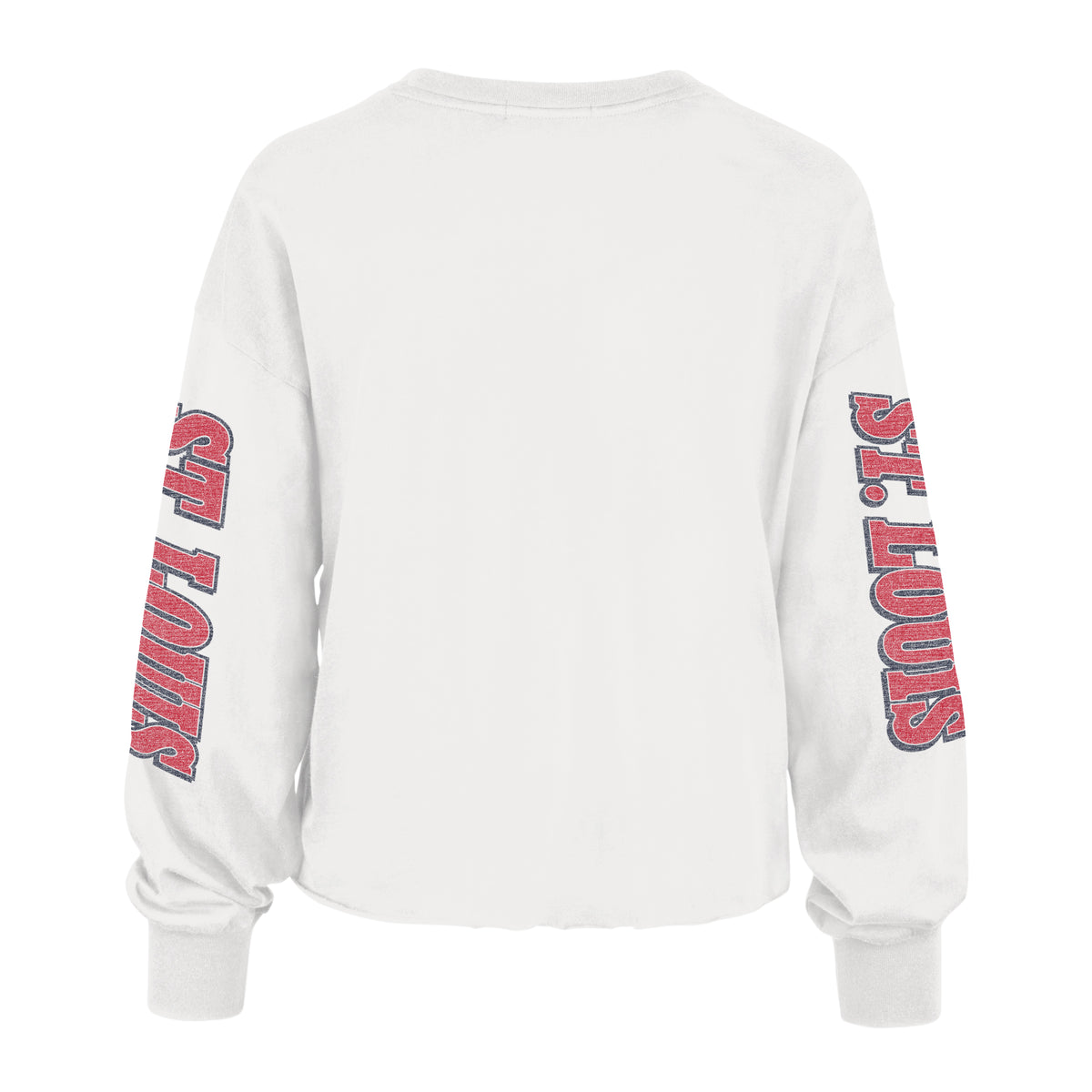 ST. LOUIS CARDINALS BRUSH BACK '47 PARKWAY LONG SLEEVE TEE WOMENS