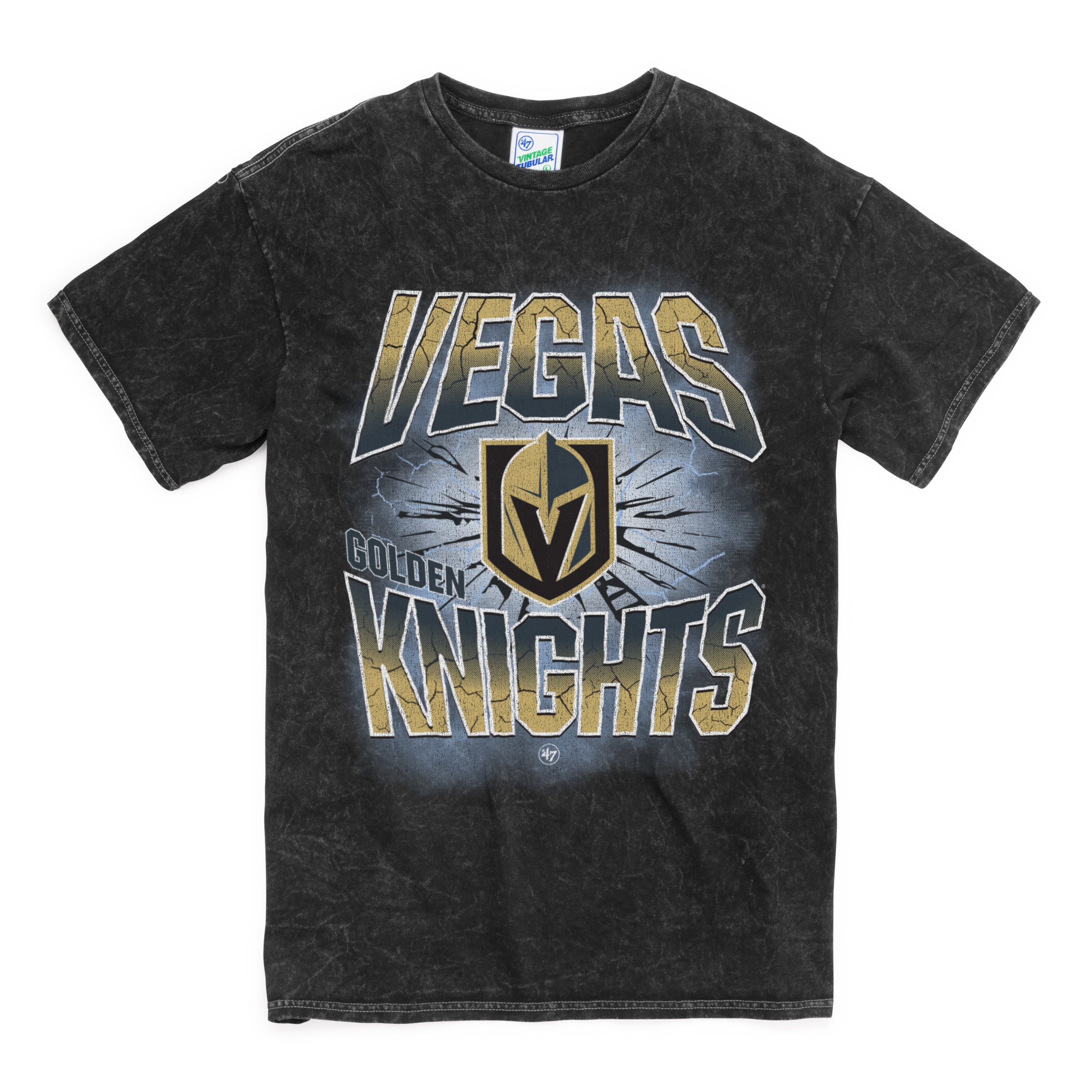 VEGAS GOLDEN KNIGHTS BOTTLE ROCKET '47 VINTAGE TUBULAR TEE