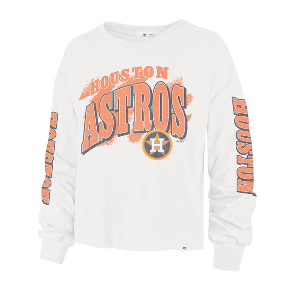 HOUSTON ASTROS BRUSH BACK '47 PARKWAY LONG SLEEVE WOMENS