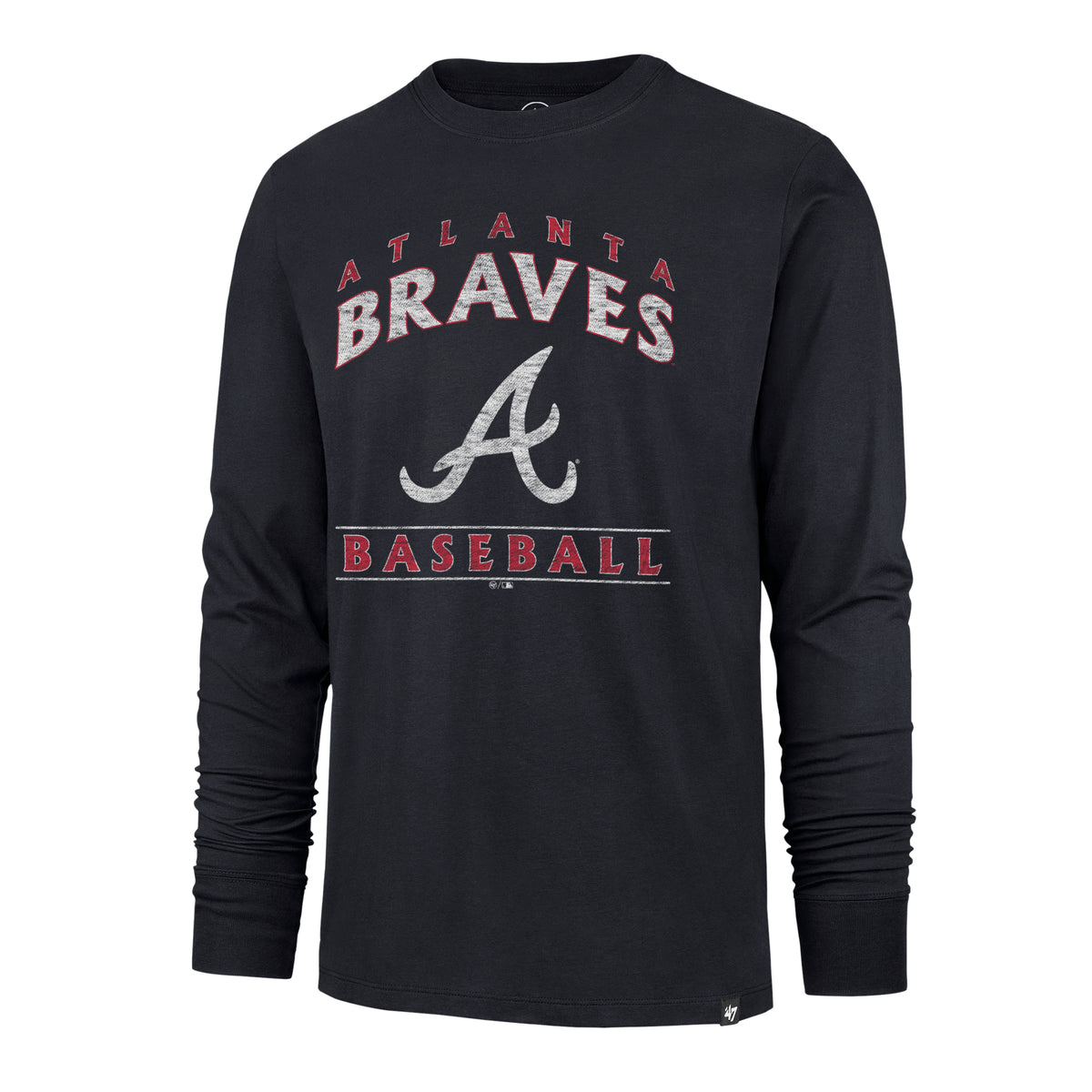 ATLANTA BRAVES DISSIPATE '47 FRANKLIN LONG SLEEVE TEE