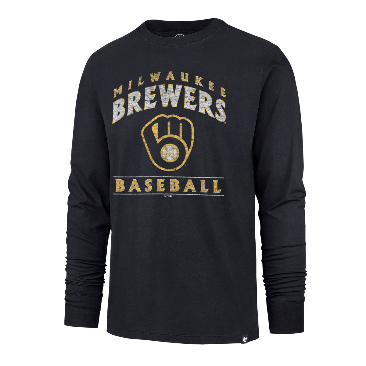 MILWAUKEE BREWERS DISSIPATE '47 FRANKLIN LONG SLEEVE TEE
