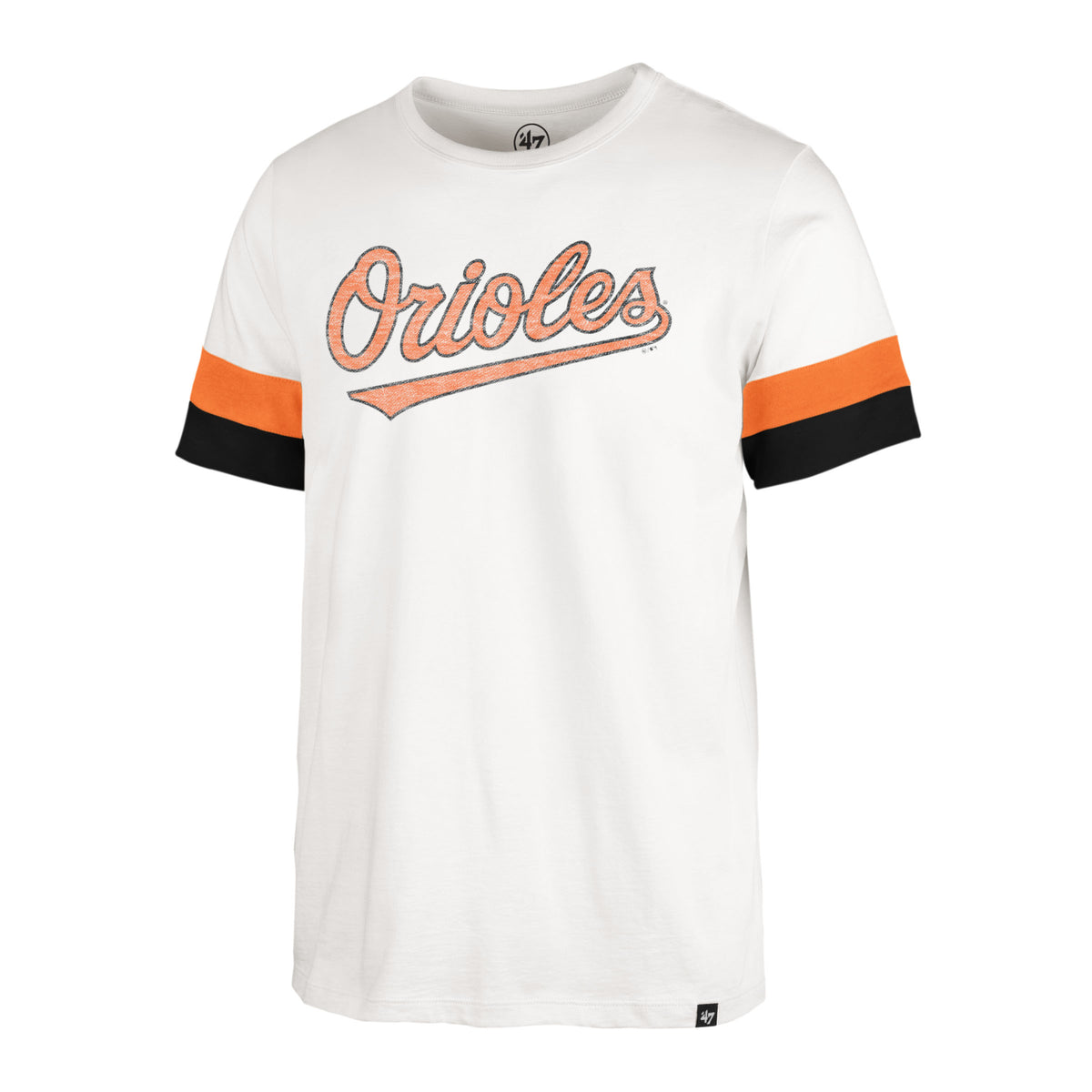 BALTIMORE ORIOLES PREMIER WORDMARK '47 WINSLOW TEE