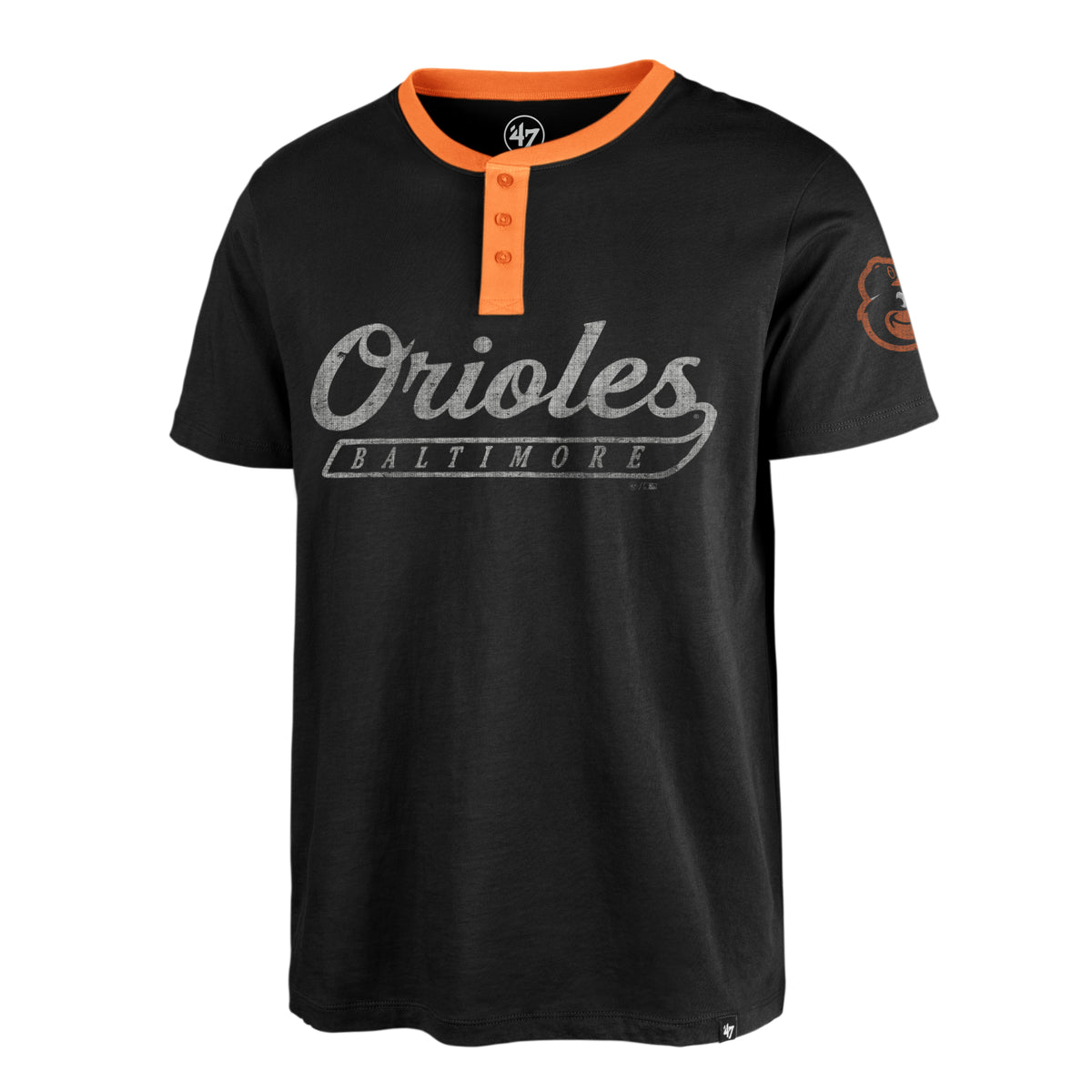 BALTIMORE ORIOLES WEST END '47 HENLEY TEE