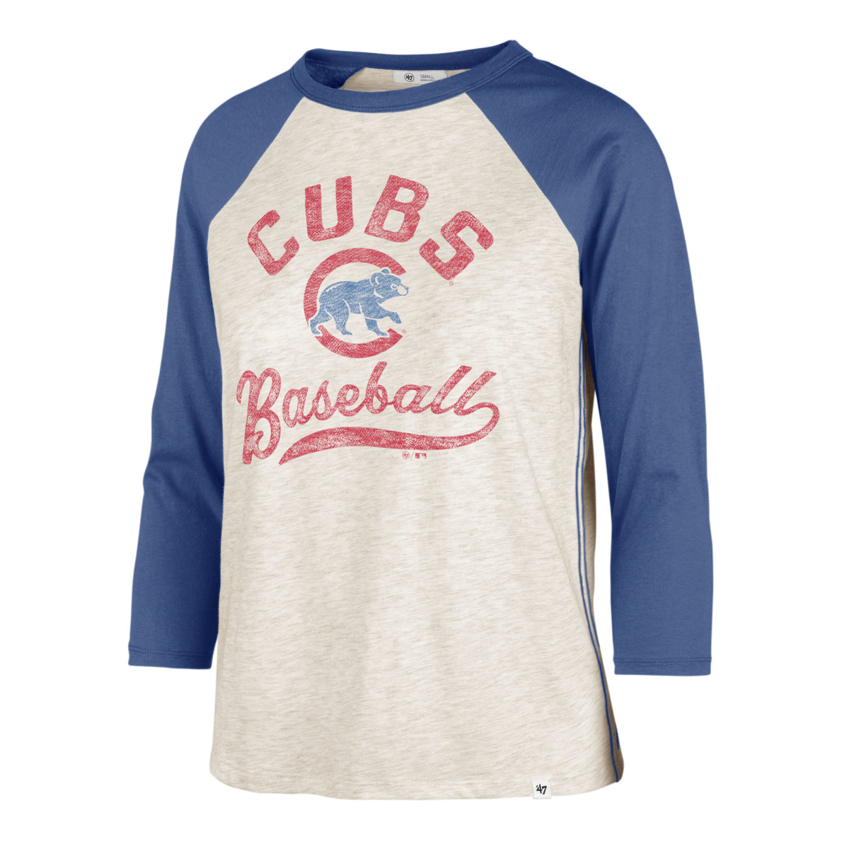 CHICAGO CUBS RETRO DAZE '47 AVA RAGLAN WOMENS