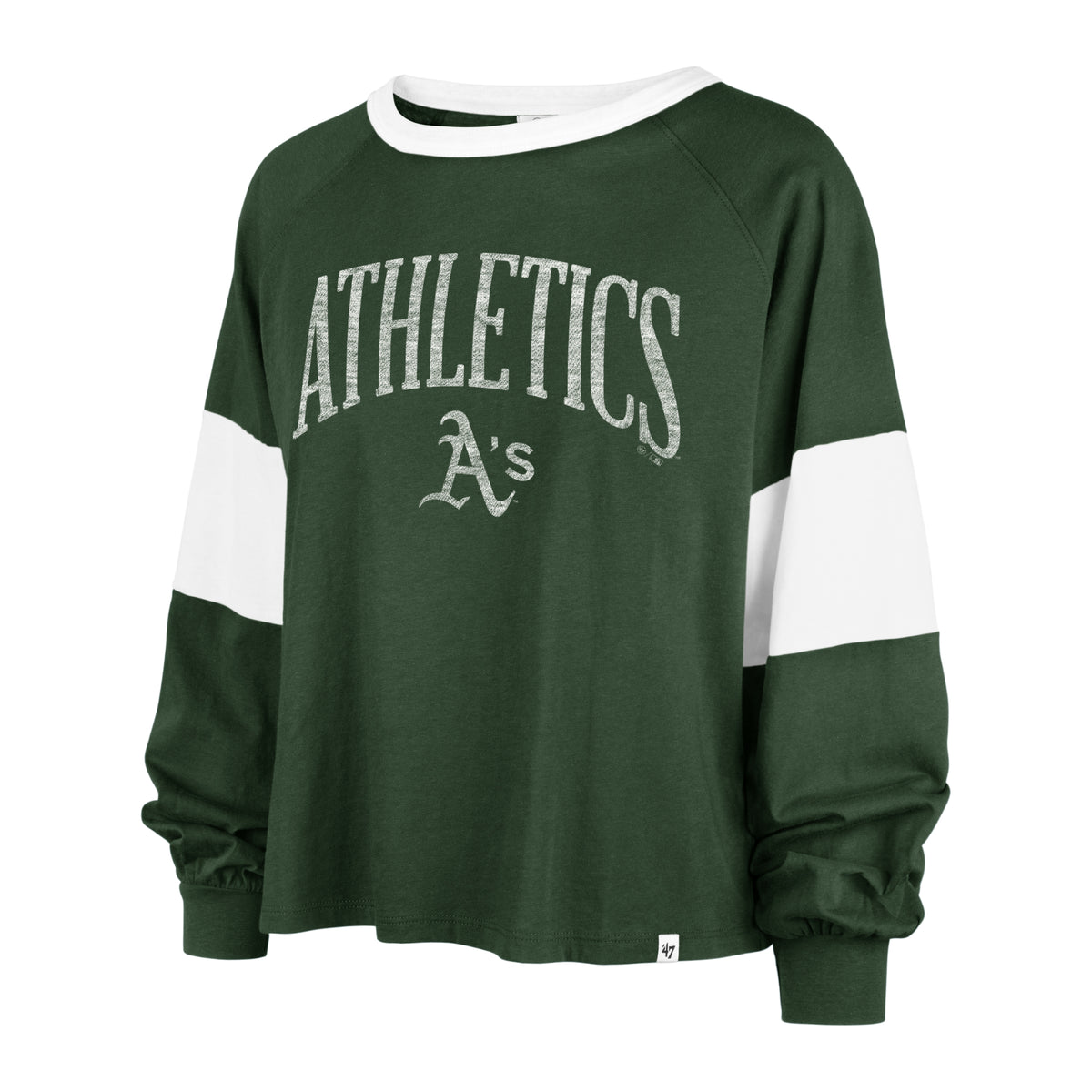 OAKLAND ATHLETICS UPSIDE '47 RHEA LONG SLEEVE TEE WOMEN