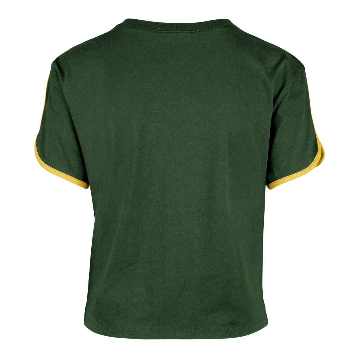 OAKLAND ATHLETICS PREMIER WORDMARK '47 DOLPHIN HEM CROP WOMENS