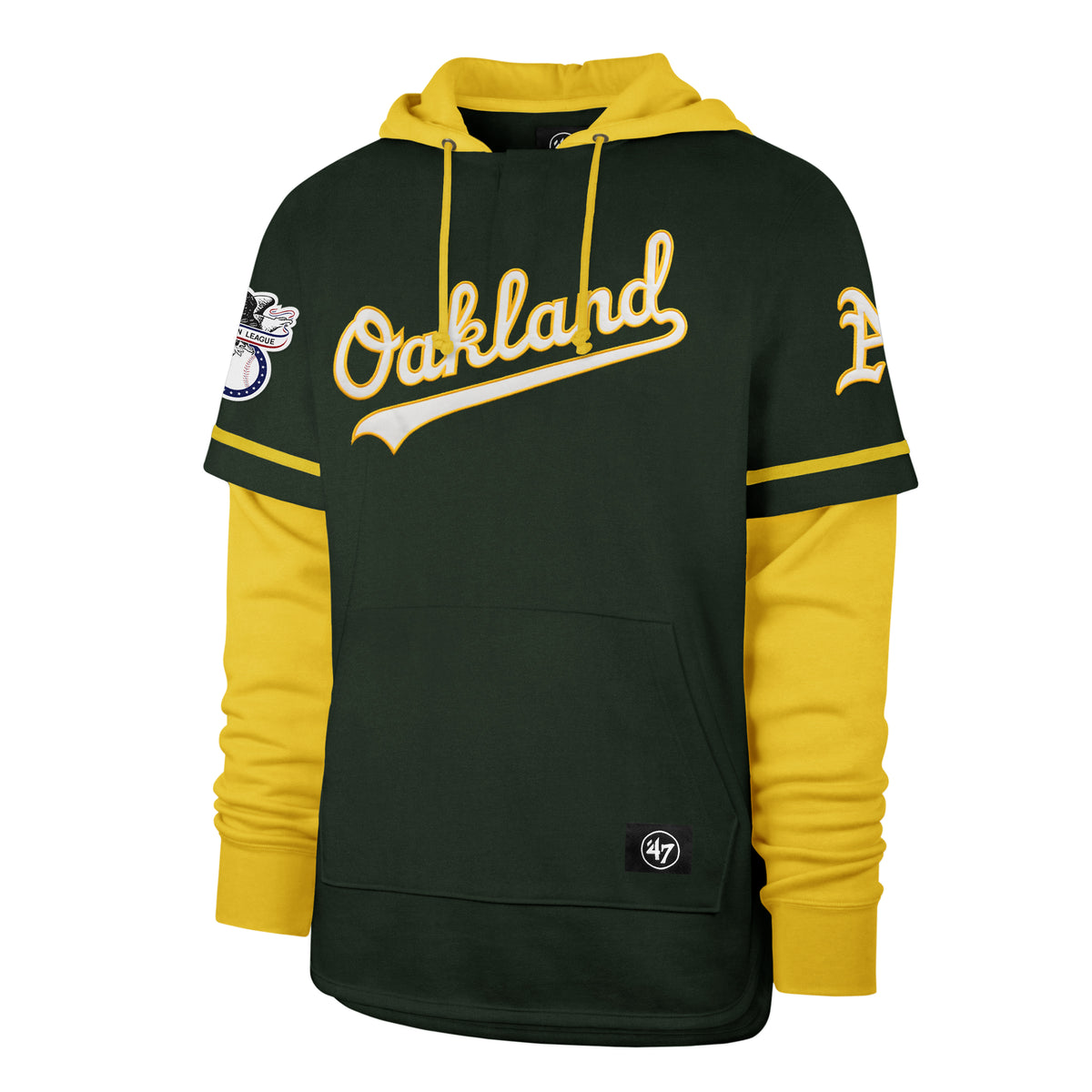 OAKLAND ATHLETICS TRIFECTA '47 SHORTSTOP PULLOVER