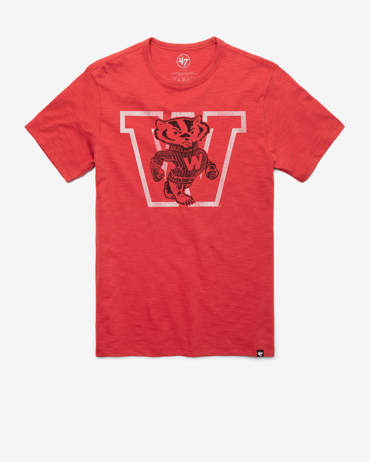 WISCONSIN BADGERS VINTAGE GRIT '47 SCRUM TEE