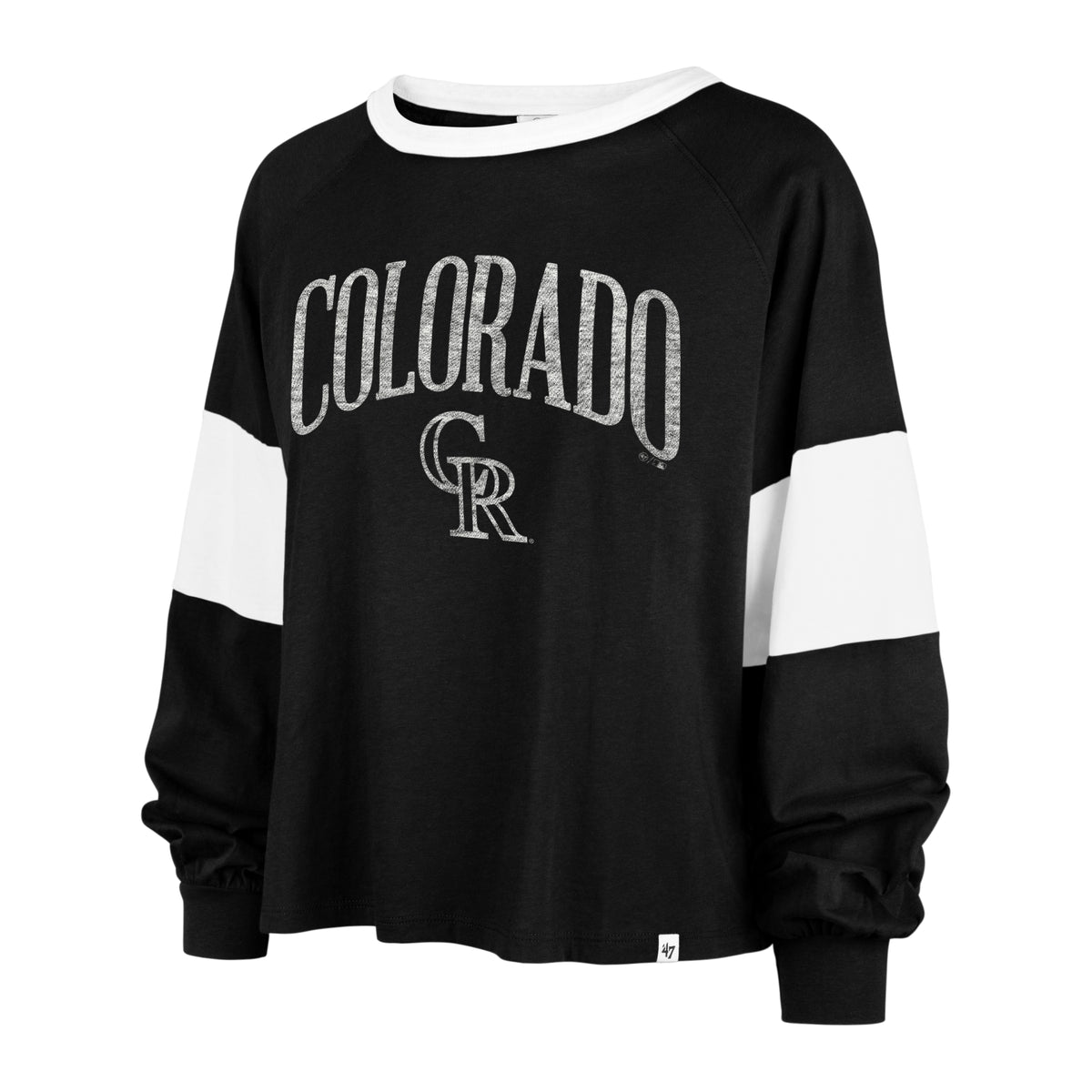 COLORADO ROCKIES UPSIDE '47 RHEA LONG SLEEVE TEE WOMEN