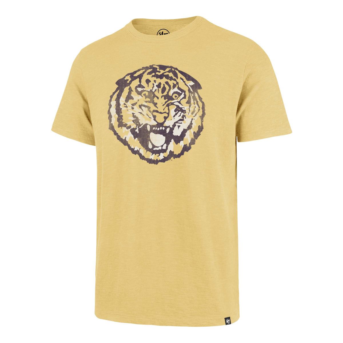 LOUISIANA STATE TIGERS LSU VINTAGE GRIT '47 SCRUM TEE