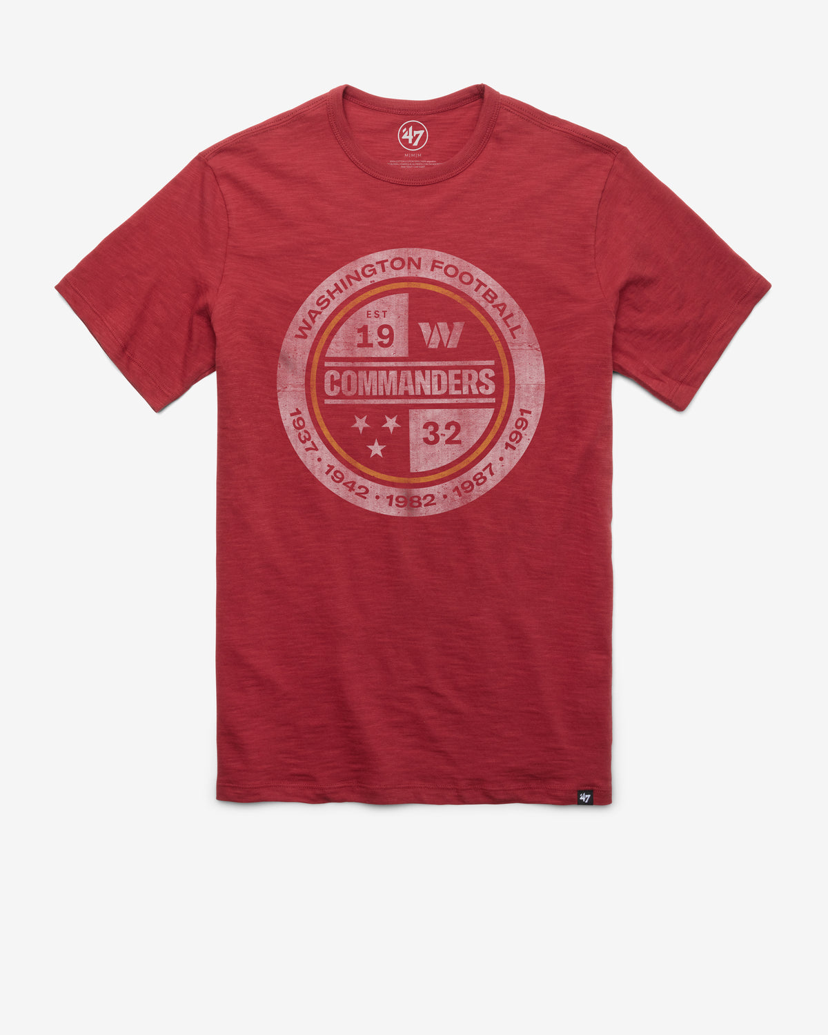WASHINGTON COMMANDERS GRIT '47 SCRUM TEE